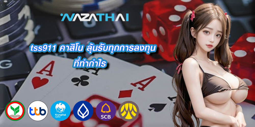 tss911 คาสิโน ลุ้นรับทุกการลงทุนที่ทำกำไร